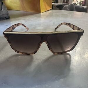 Tortoise Shell Sunglasses with Gold Accent from Anthropology